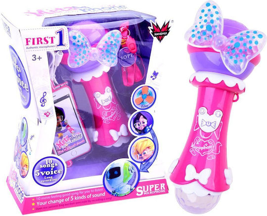Jokomisiada Karaoke Microphone Pink for 3+ Years