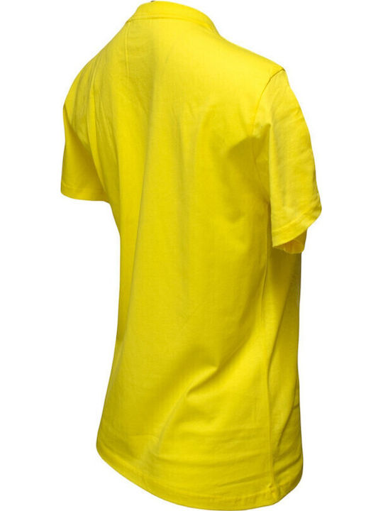Αθλητικό T-shirt Bob Κίτρινη