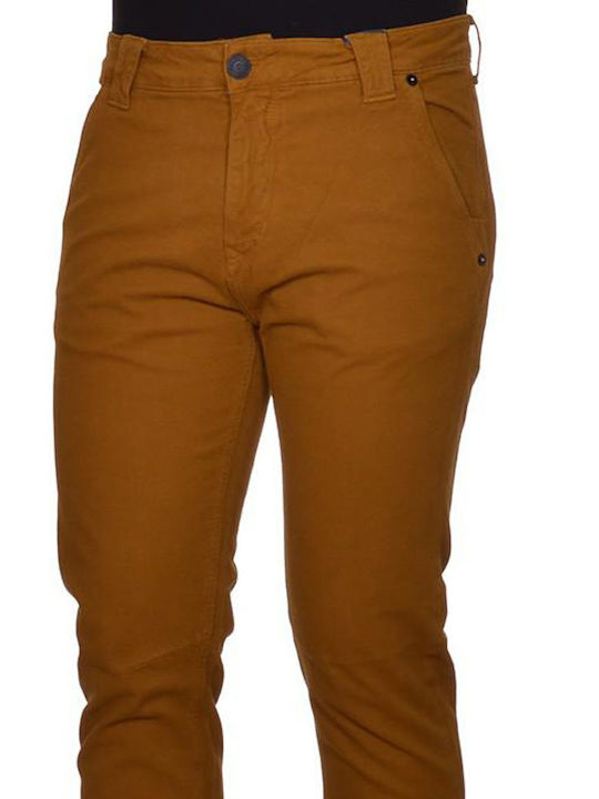 Red Spot Men's Trousers Yellow