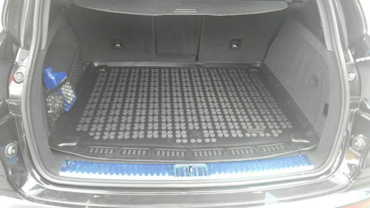 Sahler Kofferraummatten Wannenartig 1Stück aus Gummi für Porsche Cayenne 2010+ Schwarz