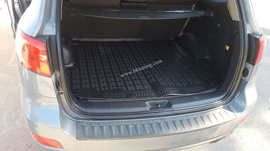 Sahler Постелки за Багажник Тип Скафак 1бр от Маркуч за Hyundai Santa Fe 2006-2012 Черен / Черно