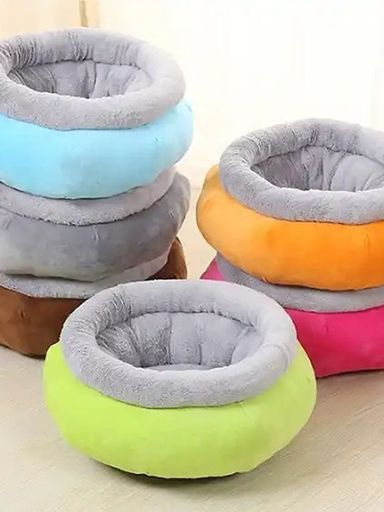 Dog Bed Nest Orange 50x50cm