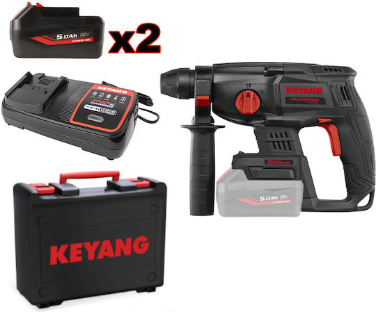 Keyang HD18BL Demolition Hammer Battery 18V with Chuck SDS Plus HD18BL