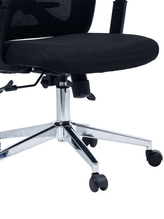 Pakketo Andrew Executive Chair with Recline and Adjustable Arms Black