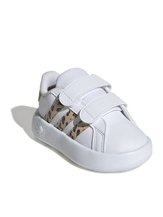 Grand Court Grand Court 2.0 Kids Sneakers with Scratch White