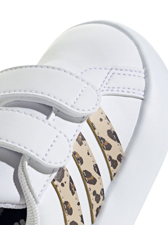 Grand Court Grand Court 2.0 Kids Sneakers with Scratch White