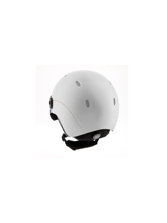 Sinner Titan Visor Kids Helmet for Ski & Snowboard White