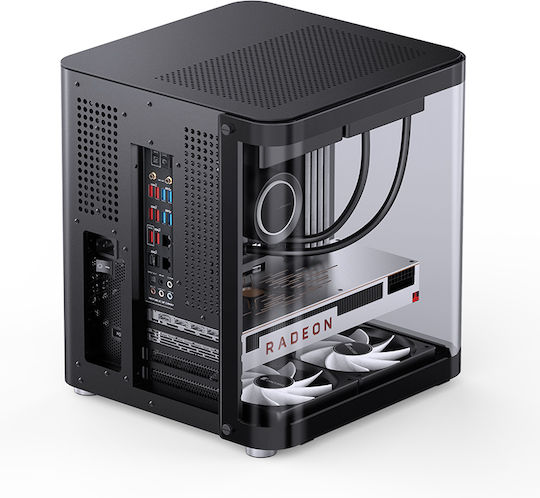 Jonsbo TK-1 2.0 Gaming Mini-Turm Computergehäuse Schwarz