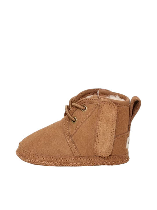 UGG Βρεφικά Μποτάκια Αγκαλιάς Καφέ