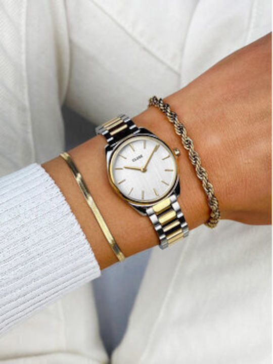 Cluse Petite Дамски Часовник 32mm Кварцов с Златен Метална Верижка