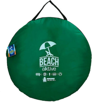 Aktive Beach Tent / Shade 2 People Green 150x150x190cm