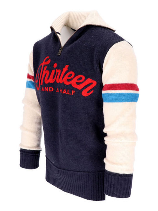 Long Sleeve Sweater Navy Blue