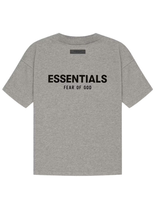 Essentials Herren Kurzarmshirt Dark Oatmeal