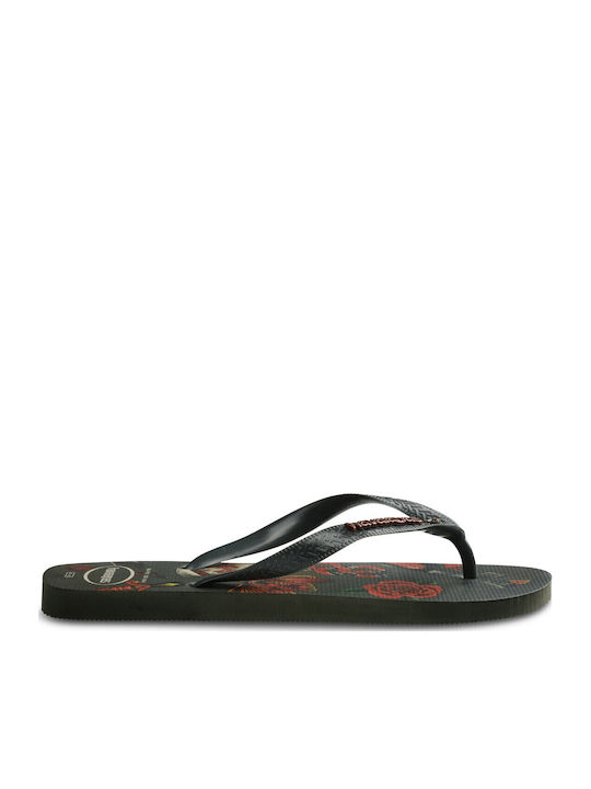 Top Tribo Men's Flip Flops Khaki