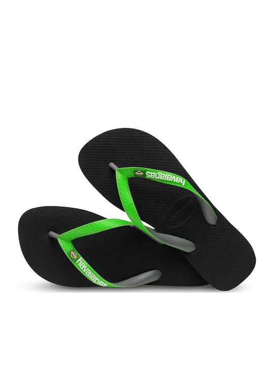 Brasil Ανδρικά Flip Flops Μαύρα