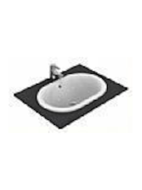 Ideal Standard Drop-In Мивка Порцеланов Ш62xД41см