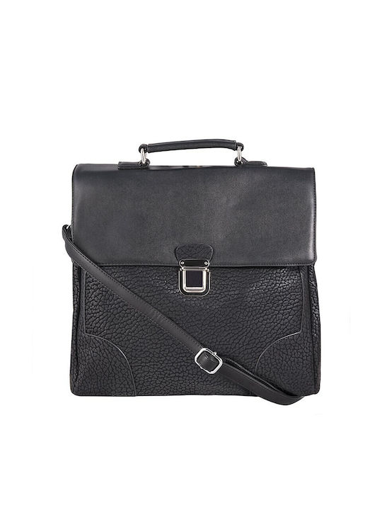 Diana & Co Damen Umschlagtasche Schwarz