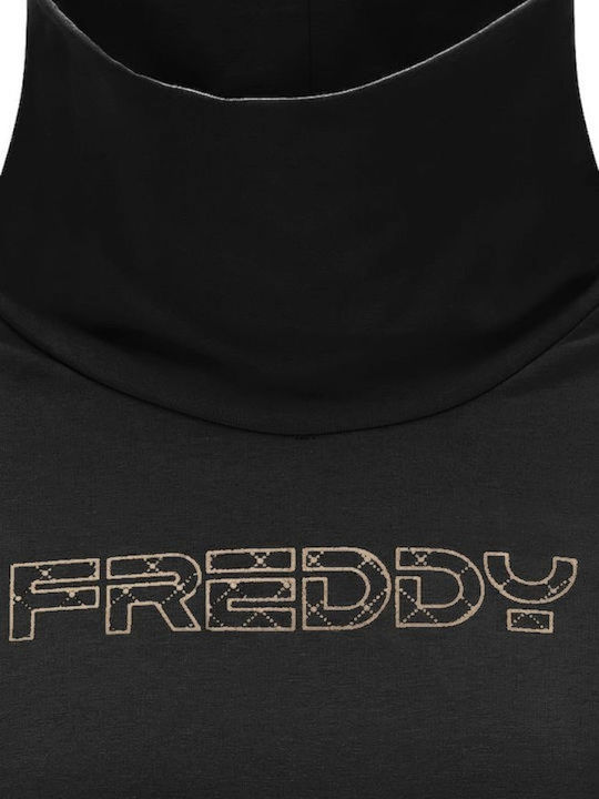 Freddy Γυναικείο Φούτερ BLACK