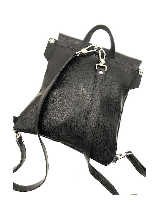 Horsepower Leather Women's Bag Backpack Black