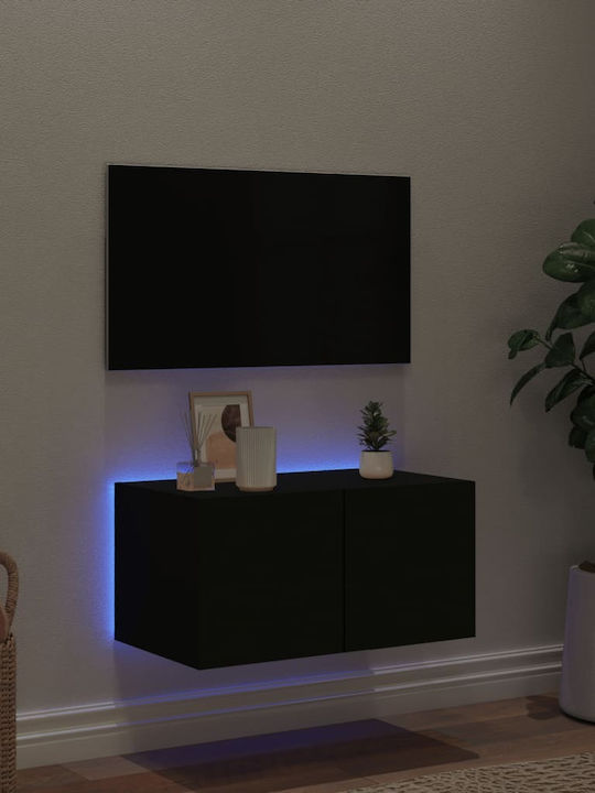 TV Stand Black L60xW35xH31cm