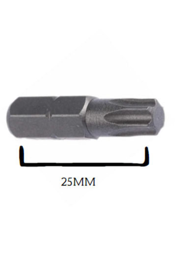 Tivoly Bit Șurubelniță Torx cu Mărimea T30 25mm