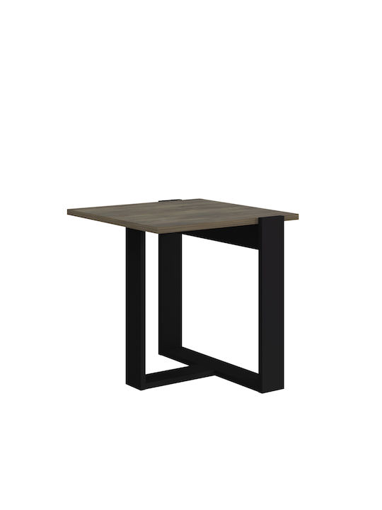 Square Side Table Limia Charcoal/Cardamom L50xW50xH50cm