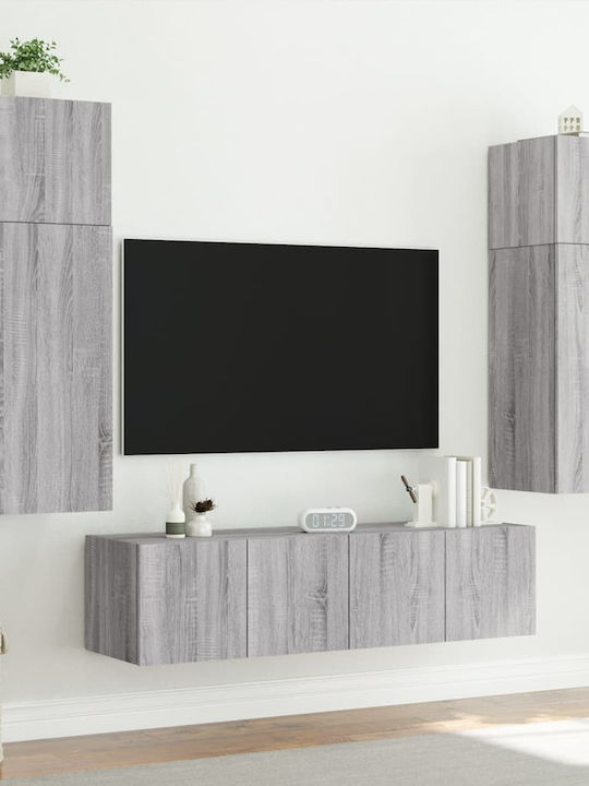 TV Stand Gray Sonoma M60xD35xH41cm