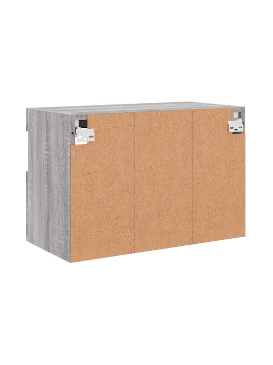 TV-Ständer Grau Sonoma M60xP30xH40cm