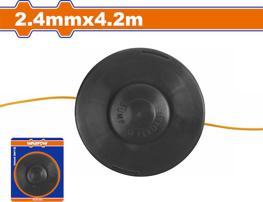 Wadfow Manual Strings Trimmer Head Tap & Go 2 Line Outputs