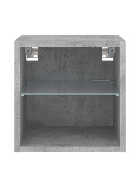 Nachttisch Grey Concrete 30x28.5x30cm