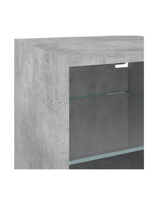 Nachttisch Grey Concrete 30x28.5x30cm