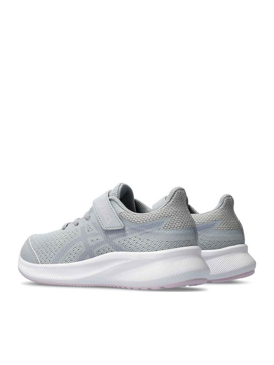 Patriot 13 Kids Sports Shoes Running with Hoop & Loop Closure Gray