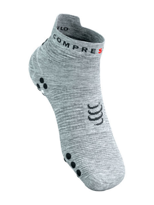 Compressport Pro Racing Socks V4.0 Running Socks Gray 1 Pair