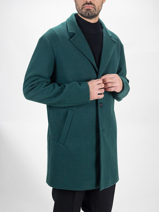 Biagi Men's Coat Petrol
