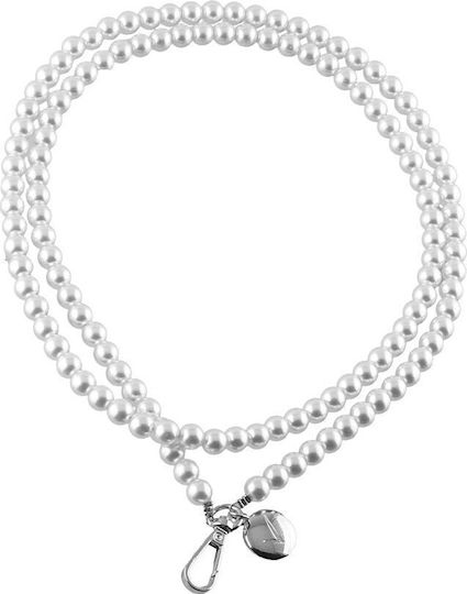 Volte-Tel Chain Neck Strap for Mobile Phones Silver