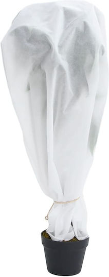 vidaXL 3203510 Antifreeze Cover 70g/m² 1.6x50m White