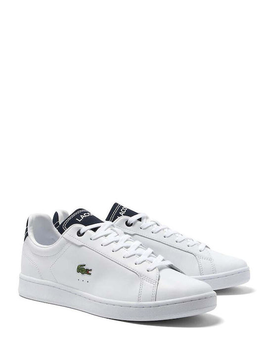 Lacoste Carnaby Pro Ανδρικά Sneakers Λευκά