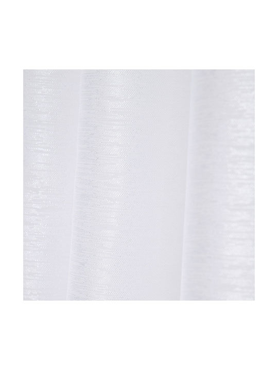 Perdea Cu Capse S-f Linwood Albă 140x260cm