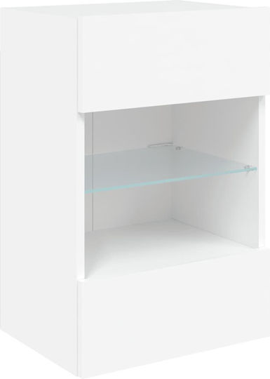 Ράφι με LED Λευκό 40x30x60.5εκ.
