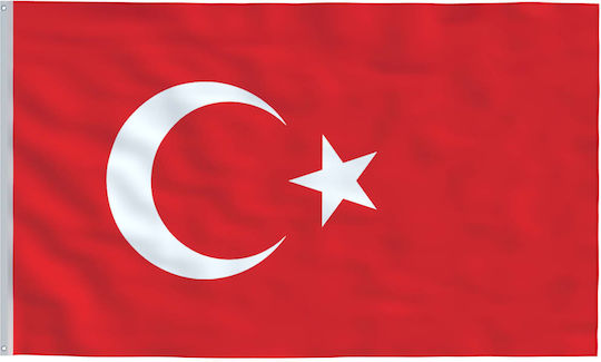 Flagge der Türkei Polyester mit einem Einsatz