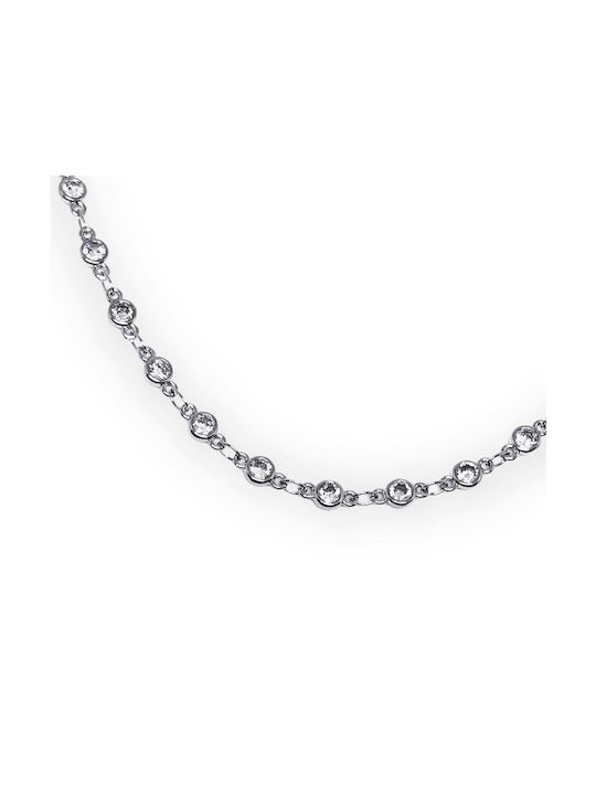 Buhay Choker from Steel with Zircon