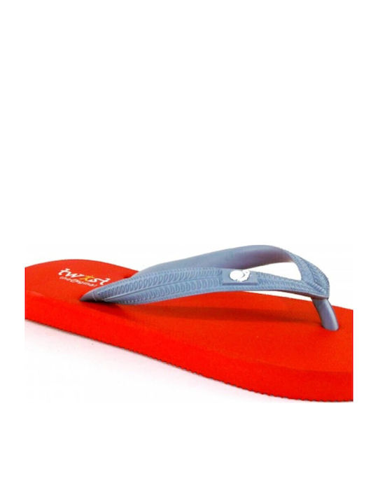 Flip Flop Ανδρικά Flip Flops M.Red-Grey