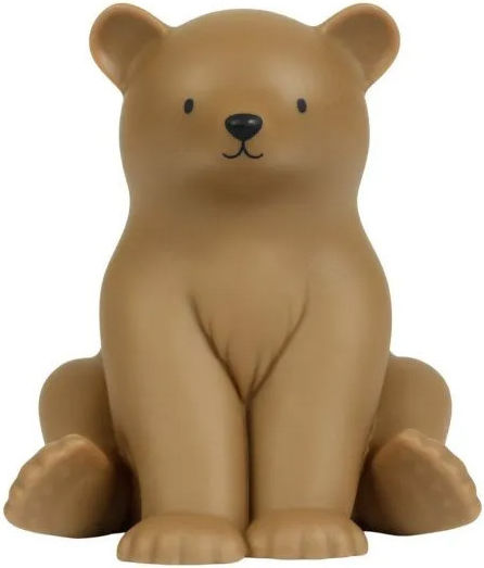 A Little Lovely Company Children's Money Box Plastic Brown 18.7x10.2x10.2cm