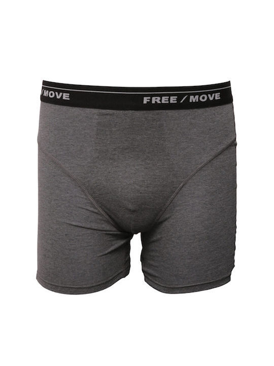 Free Move Men's Boxer "Black and White".