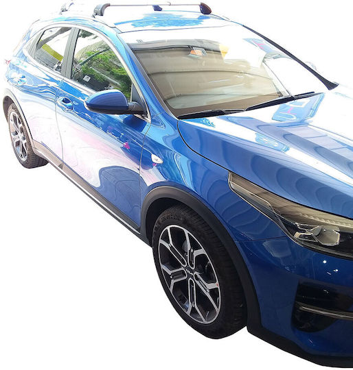 Nordrive für Kia XCeed (mit Dachträgerfüßen) Silber