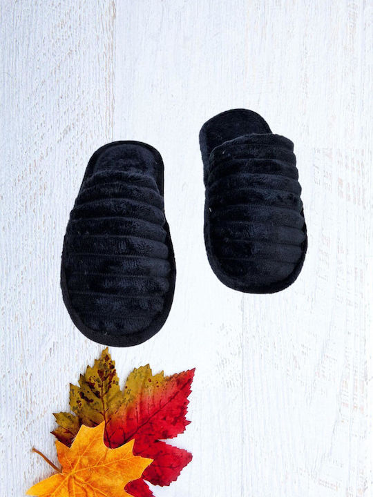 Senses Winter Women's Slippers in Black color