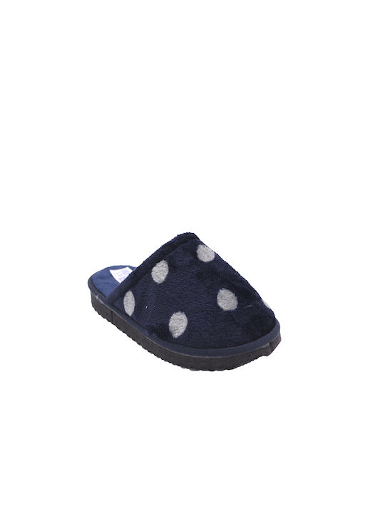 Shoelover Winter Women's Slippers Blue Points