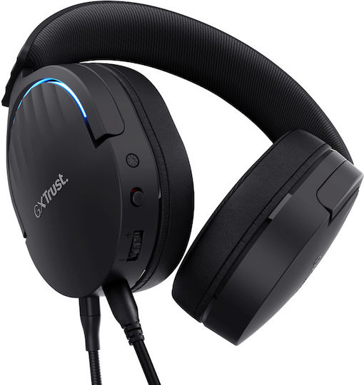 Trust GXT490 Fayzo Over Ear Gaming Headset με σύνδεση USB Black for PS4 / PS5
