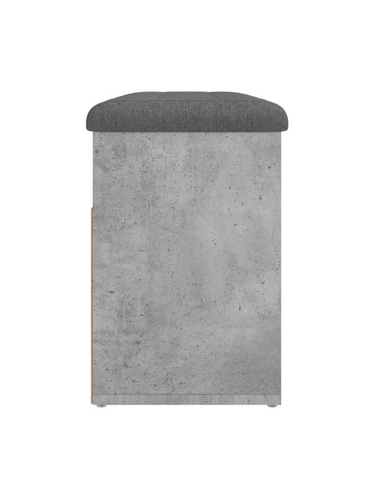 Entry Furniture with Shoe Rack & Bench Gray 82x32x45.5cm