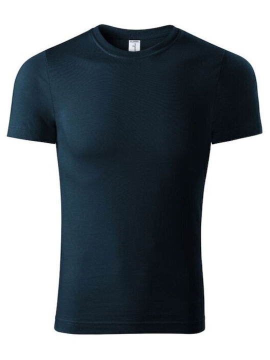 Adler Werbe-T-Shirt in Marineblau Farbe